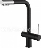 Смеситель RIVELATO Lugano antracite cromo