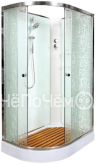 Душевая кабина DETO ЕМ1511 R N (без крыши)