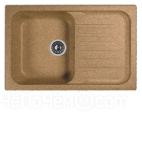 Кухонная мойка DR.GANS Адель (780х510х217) Терракота (25.090.C0780.406)