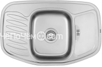 Кухонная мойка MATTEO F TIRRENO F-7851 нержавейка