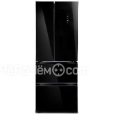 Холодильник TESLER RFD-360I BLACK GLASS