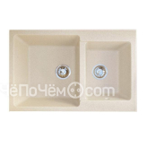 Кухонная мойка GRANFEST gf - p780k бежевый