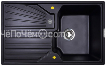 Кухонная мойка ZIGMUND & SHTAIN kaskade 800(черный базальт)