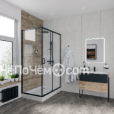Душевое ограждение NIAGARA NG-6812-08 BLACK