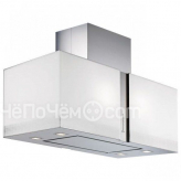 Вытяжка FALMEC mirabilia/led is.(square)steel 85(корпус без стекла, островн