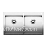 Кухонная мойка BLANCO claron 400/400-if/a (514206)