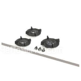 Встраиваемая газовая система Reginox PITT Модуль CAPITAL XL 3 конфорки 43473