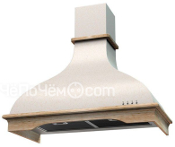 Вытяжка KRONASTEEL adelia c 900 push button