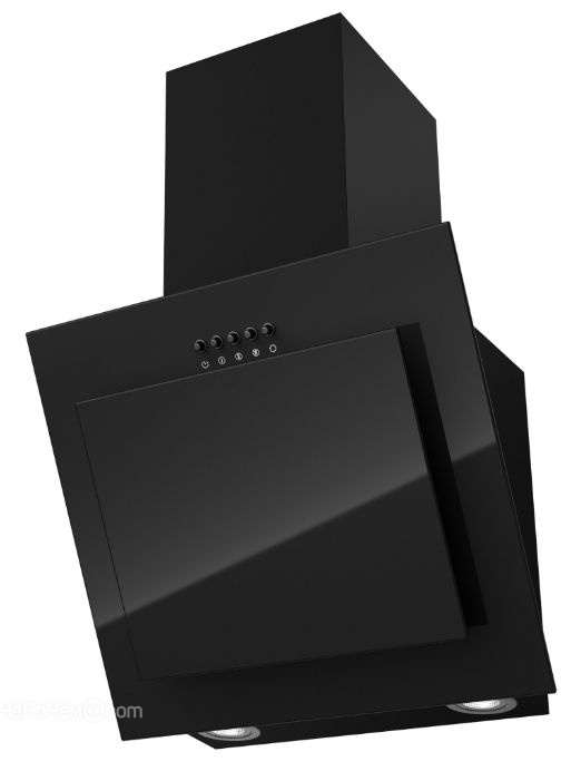 Вытяжка KRONASTEEL seliya 500 black push button