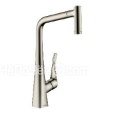 Смеситель HANSGROHE Metris M71 14780800 сталь