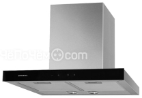 Вытяжка MAUNFELD roding 60 нержавейка/чёрное стекло