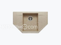 Кухонная мойка POLYGRAN Riff-800 песочный 302