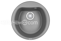 Кухонная мойка GRANULA GR-5101 алюминиум