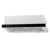 Вытяжка Maunfeld vs light (glass) 60 белый/ чёрное стекло ln