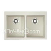 Кухонная мойка OMOIKIRI Bosen 80-2-WH (4993839)