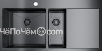 Кухонная мойка OMOIKIRI Akisame 100-2-GM-L(арт.4973103)