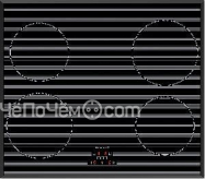 Варочная панель RAINFORD RBH-7604BM1 Black