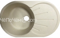 Кухонная мойка GRANFEST RONDO R-750L песочный