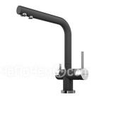 Смеситель OMOIKIRI  nagano-bl латунь/черный/хром 4994047