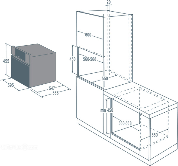 Микроволновая печь GORENJE gom 711 b