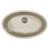 Кухонная мойка FLORENTINA Вега Овал грей 22.430.E0650.305