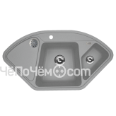 Кухонная мойка FLORENTINA капри грей
