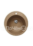 Кухонная мойка GRANFEST Rondo GF-R520 (d520) Терракот 307 круглая 429030