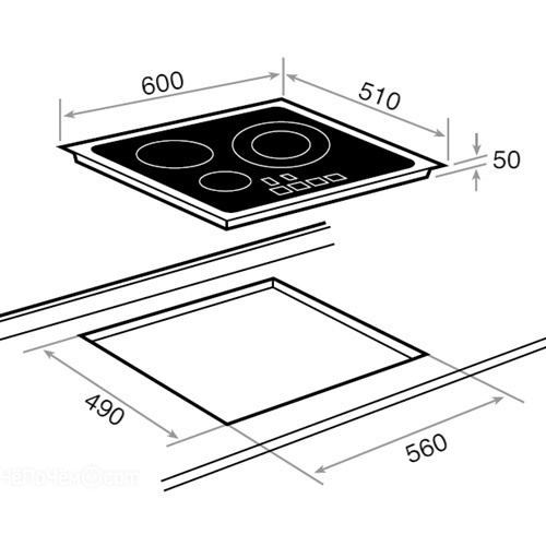 Варочная панель TEKA IRS 631 WHITE (10210108)