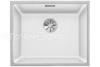 Кухонная мойка Blanco SUBLINE 500-IF отводная арматура InFino® белый гранит 524110
