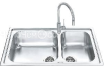 Кухонная мойка SMEG LGM862-2