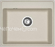 Кухонная мойка GRANFEST GF-V-580 топаз