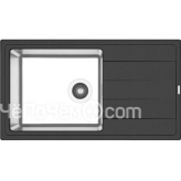 Кухонная мойка FLORENTINA Комби 860 антрацит (21.400.D0860.302)