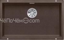 Кухонная мойка Blanco SUBLINE 700-U SILGRANIT кофе с отв.арм. InFino (арт.523451)