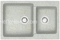 Кухонная мойка ZETT lab 191/Q10 светло-серый T191Q010