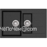 Кухонная мойка AQUASANITA Tesa SQT151AW (black metallic 601)