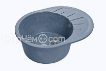 Кухонная мойка GRANFEST Rondo GF-R580L графит