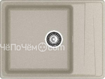 Кухонная мойка GRANFEST GF-LV-660L топаз