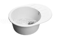 Кухонная мойка GRANFEST Rondo GF-R580L иней