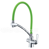 Смеситель LEMARK Comfort LM3070C-Green хром/зеленый