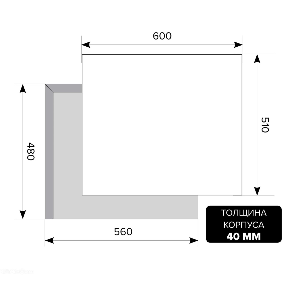 Варочная панель LEX gvs 640 ix