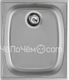 Кухонная мойка ALVEUS Basic 10 NAT-90 1082195 (в комплекте с сифоном 1102384)