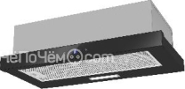 Вытяжка WEISSGAUFF TEL 600 2M Touch Black Glass