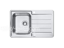 Кухонная мойка ALVEUS Line Maxim 80 SAT-90 1100216 (в комплекте с сифоном 1127251)