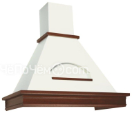 Вытяжка ELIKOR бельведер валенсия 60 топленое молоко / бук орех