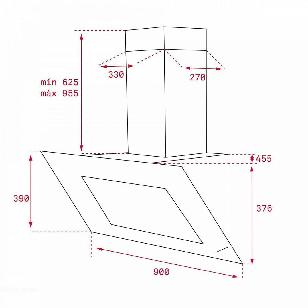 Вытяжка TEKA DLV 985 STONE GREY (112930004)