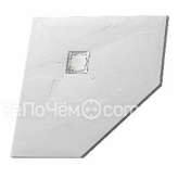 Поддон GROSSMAN GR-S1100100D 100х100х2,5 см белый