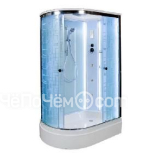 Душевая кабина DETO ЕМ2712 R LED с гидромассажем