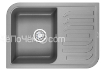 Кухонная мойка GRANULA GR-7001 алюминиум