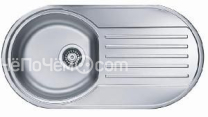 Кухонная мойка ALVEUS Form 40 NAT-90 832X437 (в комплекте с сифоном)