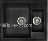 Кухонная мойка FLORENTINA липси 580 к черный